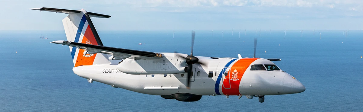 El nuevo DHC-8-102 MPA del Kustwacht. (Foto: Kustwacht)